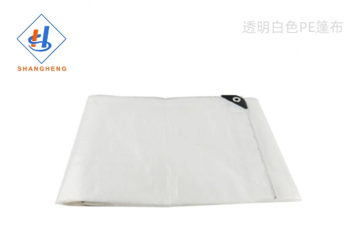 聚乙烯PE防水篷布8×16米透明白色