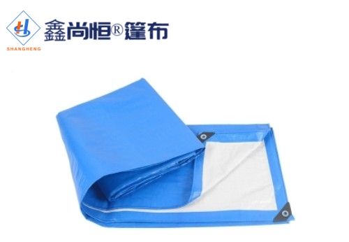 藍白色聚乙烯防水篷布8.2×8米克重167g