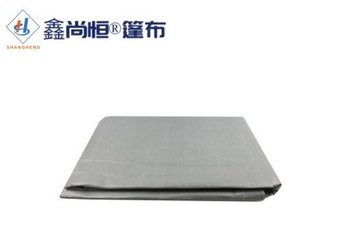 銀白色聚乙烯防水篷布8.2×8米克重167g