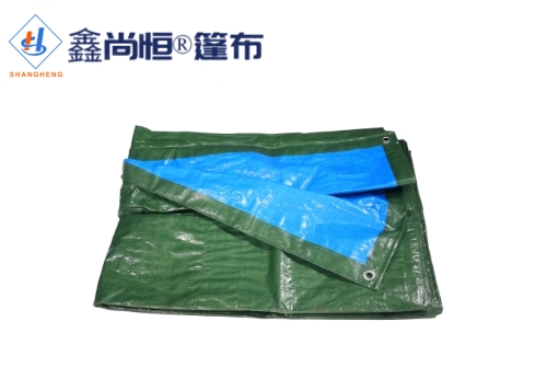 藍綠色聚乙烯防水篷布4.32×10米克重198g