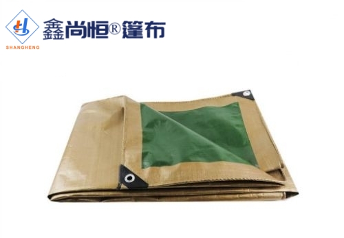 古銅綠色聚乙烯防水篷布3.66×4.6米克重136g
