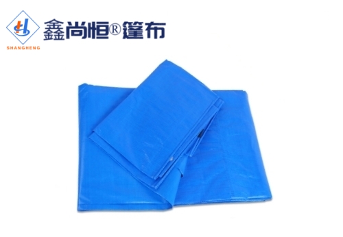 雙藍色聚乙烯防水篷布3.66×4.6米克重136g